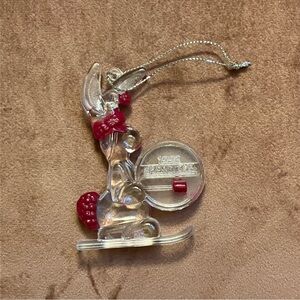 Vintage 1992 Energizer Bunny Winter Holiday Ornament